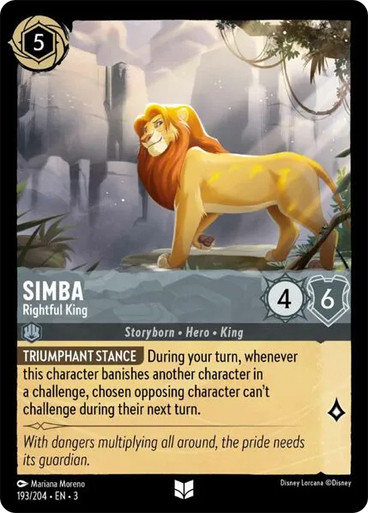 Simba - Rightful King Into the Inklands 193/204