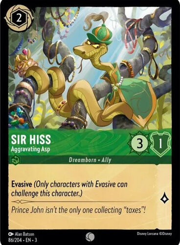Sir Hiss - Aggravating Asp  86/204