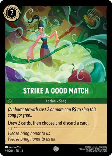 Strike a Good Match Into the Inklands 96/204