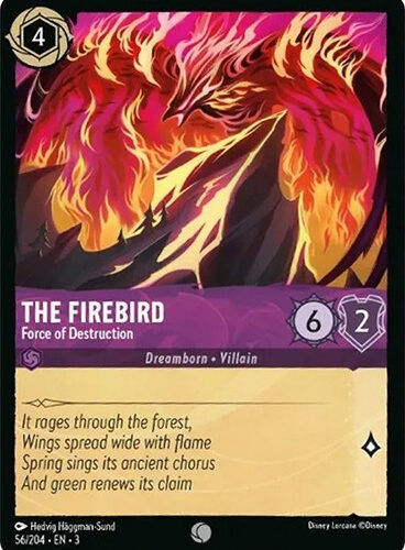 The Firebird - Force of Destruction Into the Inklands 56/204