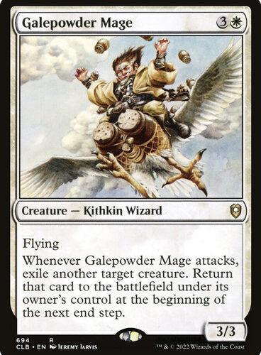 Galepowder Mage Commander Legends: Battle for Baldur's Gate