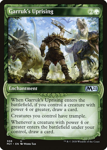 GarruksUprising__04702 Garruk's Uprising (Showcase) Core Set 2021 - Variants