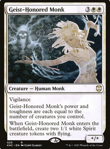 Geist-Honored Monk Kaldheim Commander