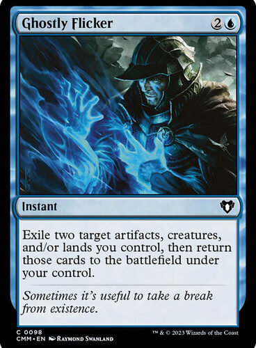 Ghostly Flicker Commander Masters