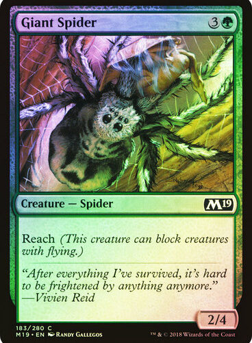 Giant Spider Core Set 2019