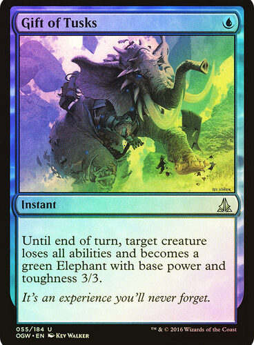 Gift of Tusks Oath of the Gatewatch