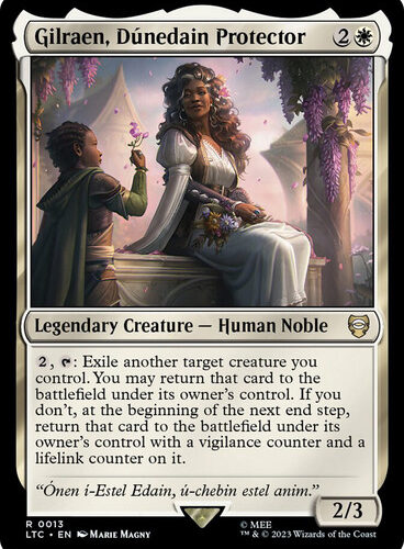 Gilraen, Dunedain Protector The Lord of the Rings Commander