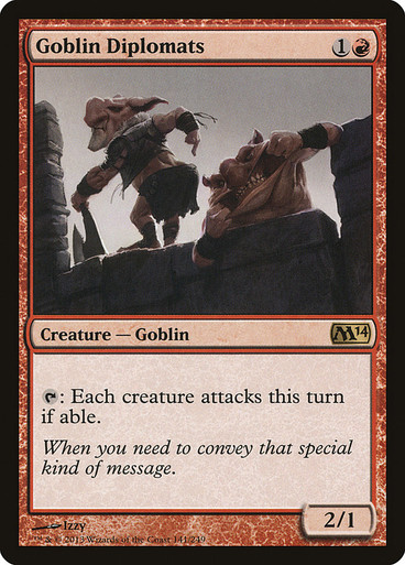 Goblin Diplomats Magic 2014