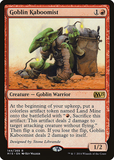Goblin Kaboomist Magic 2015