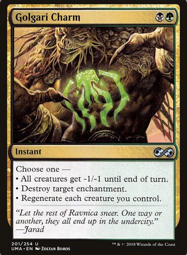Golgari Charm Ultimate Masters