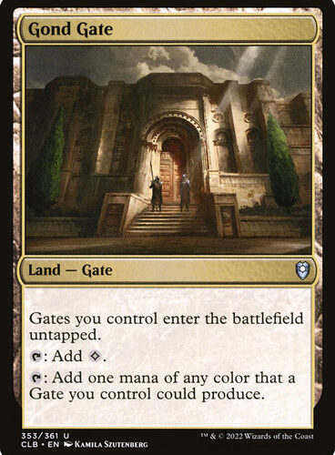 Gond Gate Commander Legends: Battle for Baldur's Gate