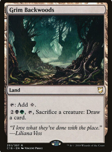 Grim Backwoods Commander 2018