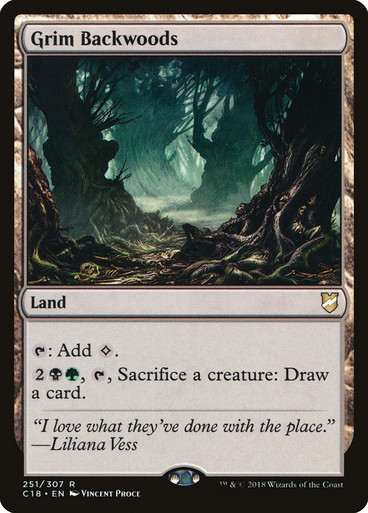 GrimBackwoods__71911 Grim Backwoods Commander 2018