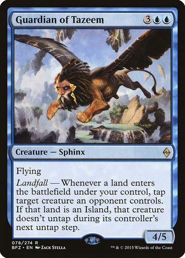 Guardian of Tazeem Battle for Zendikar