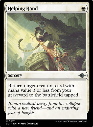 Helping Hand The Lost Caverns of Ixalan