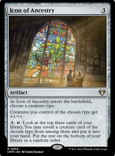 Icon of Ancestry Commander Masters