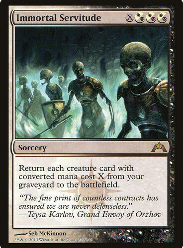 Immortal Servitude Gatecrash
