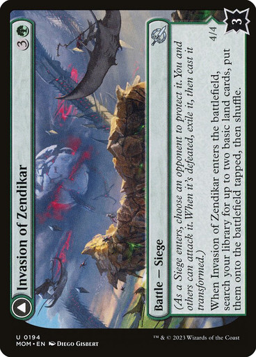 Invasion of Zendikar // Awakened Skyclave March of the Machine