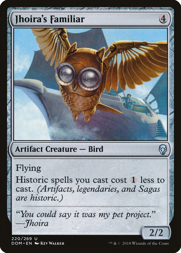 JhoirasFamiliar__80935 Jhoira's Familiar Dominaria