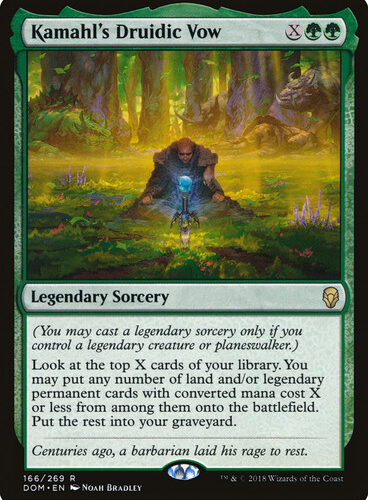 Kamahl's Druidic Vow Dominaria