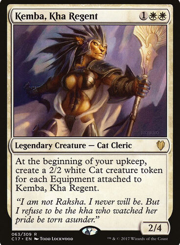Kemba, Kha Regent Commander 2017