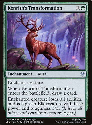 Kenrith's Transformation Throne of Eldraine