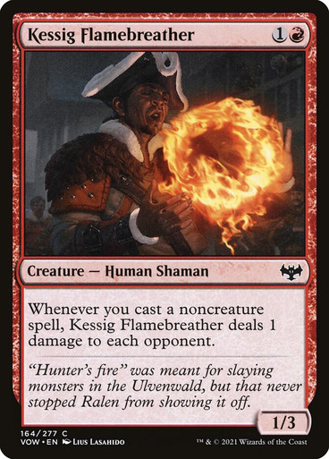 KessigFlamebreather__22373 Kessig Flamebreather Innistrad: Crimson Vow