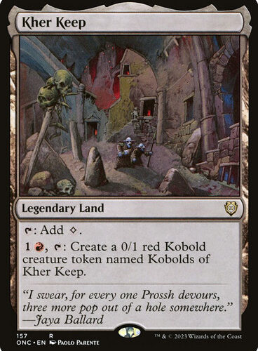 Kher Keep Phyrexia: All Will Be One Commander