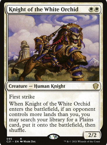 Knight of the White Orchid Commander 2021