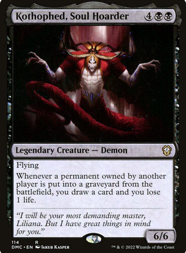 Kothophed, Soul Hoarder Dominaria United Commander