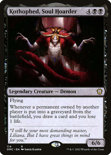 KothophedSoulHoarder__08089 Kothophed, Soul Hoarder Dominaria United Commander