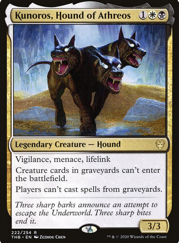 Kunoros, Hound of Athreos Theros Beyond Death