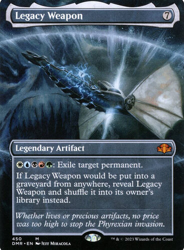 Legacy Weapon (Borderless) Dominaria Remastered - Borderless