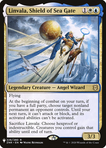 LinvalaShieldOfSeaGate__29292 (1) Linvala, Shield of Sea Gate Planeswalker Symbol Reprints