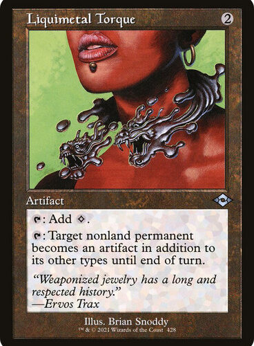Liquimetal Torque (Retro Frame) Modern Horizons 2 - Retro Frame