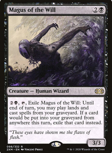 Magus of the Will Double Masters