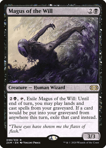 Magus of the Will Double Masters