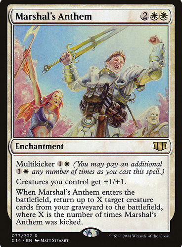 Marshal's Anthem Commander 2014