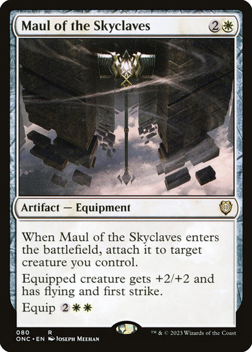 MaulOfTheSkyclaves__91784 Maul of the Skyclaves Phyrexia: All Will Be One Commander