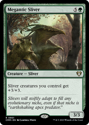 MeganticSliver__49217 Megantic Sliver Commander Masters