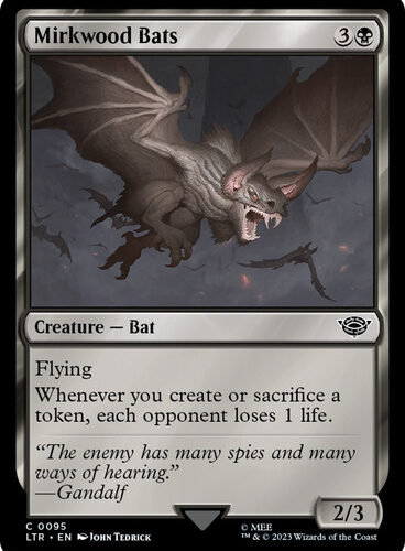 Mirkwood Bats The Lord of the Rings