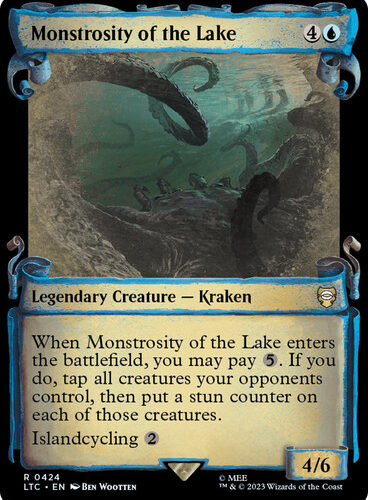 Monstrosity of the Lake (Showcase) The Lord of the Rings Commander - Variants