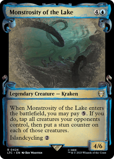 MonstrosityOfTheLake424__62572 Monstrosity of the Lake (Showcase) The Lord of the Rings Commander - Variants