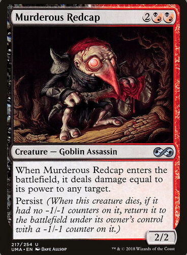 Murderous Redcap Ultimate Masters