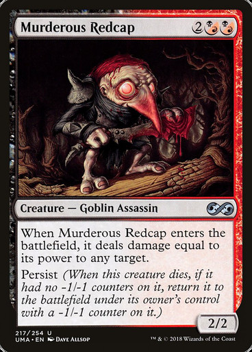MurderousRedcap__35993 Murderous Redcap Ultimate Masters