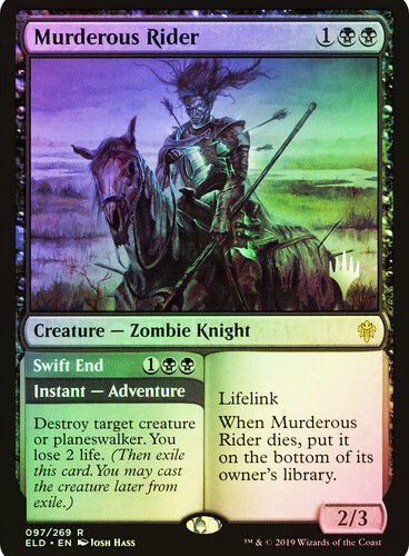 Murderous Rider // Swift End  Versión en español