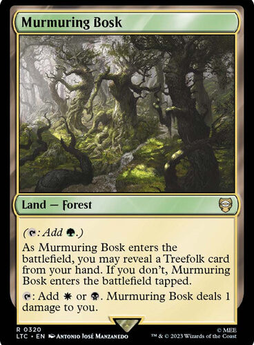 Murmuring Bosk The Lord of the Rings Commander