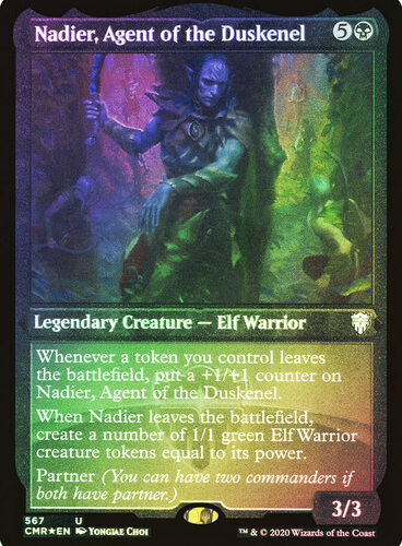 Nadier, Agent of the Duskenel (Foil Etched) Commander Legends - Foil Etched