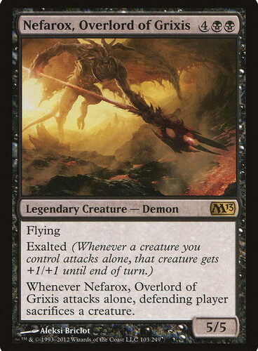 Nefarox, Overlord of Grixis Magic 2013