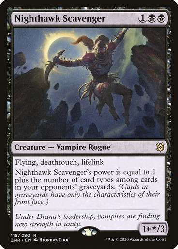 Nighthawk Scavenger Zendikar Rising